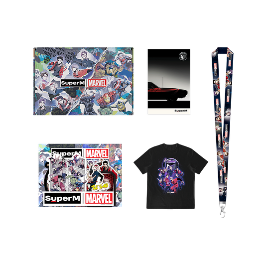 SuperM X MARVEL Special Package Comic Type + Digital Album
