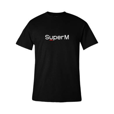 SuperM 'Super One' Logo Printed Short Sleeve T-shirt + Digital Album