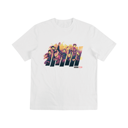 SuperM X MARVEL Color Graphic T-Shirt + Digital Album