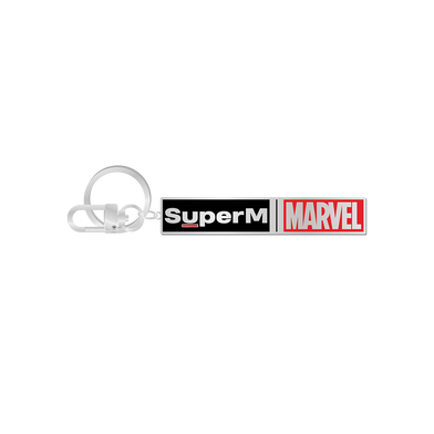 SuperM X MARVEL Logo Metal Keyring