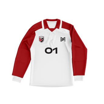 SuperM 'Super One' White/Red Sports Jersey