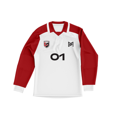 SuperM 'Super One' White/Red Sports Jersey