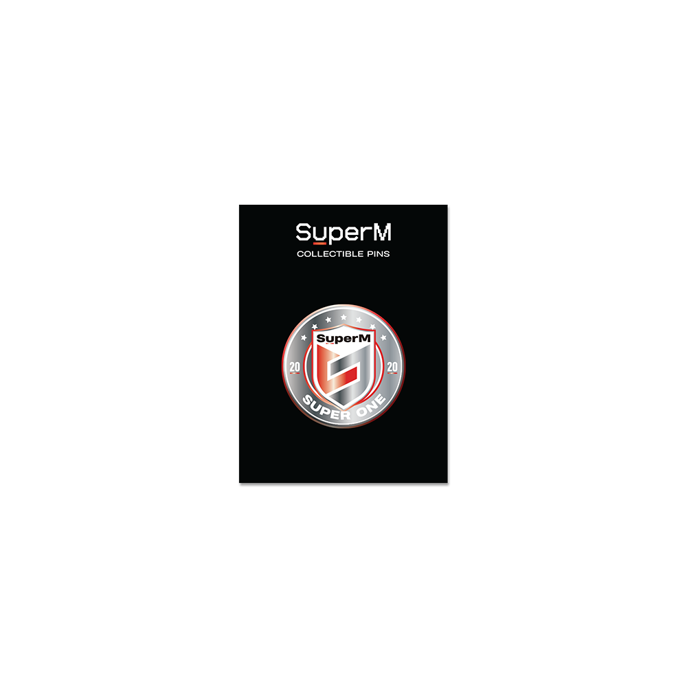 SuperM 'Super One' Collectable Metal Pin