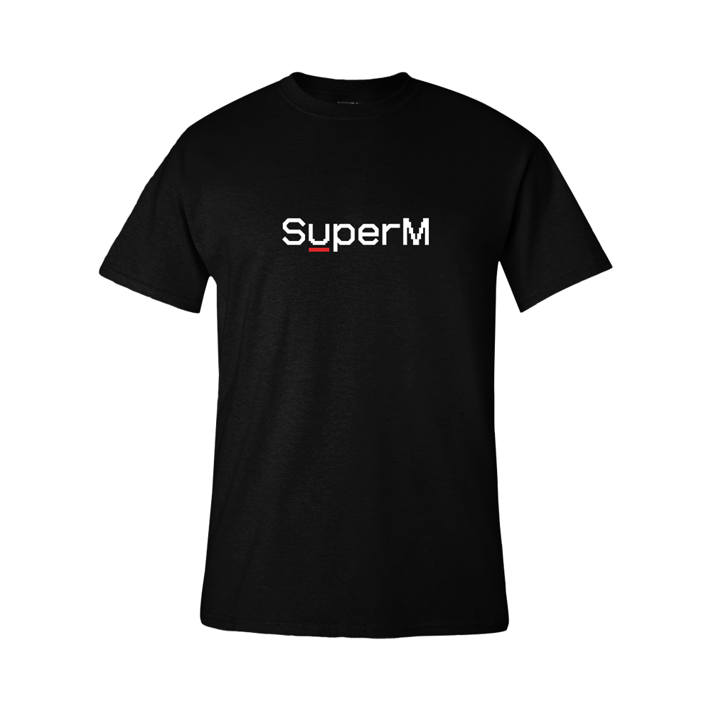 SuperM 'Super One' Logo Printed Short Sleeve T-shirt
