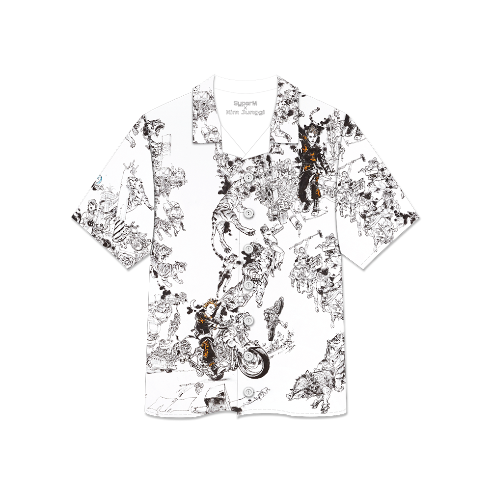 SuperM x Kim Junggi - 'Tiger Inside' Art Printed Shirt