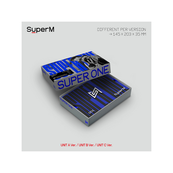 SuperM The 1st Album 'Super One' (Unit B Ver.)_BAEKHYUN, MARK, LUCAS